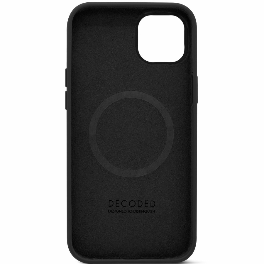 Decoded Antimicrobial Siliconen Back Cover - Charcoal | Iphone 14 Series