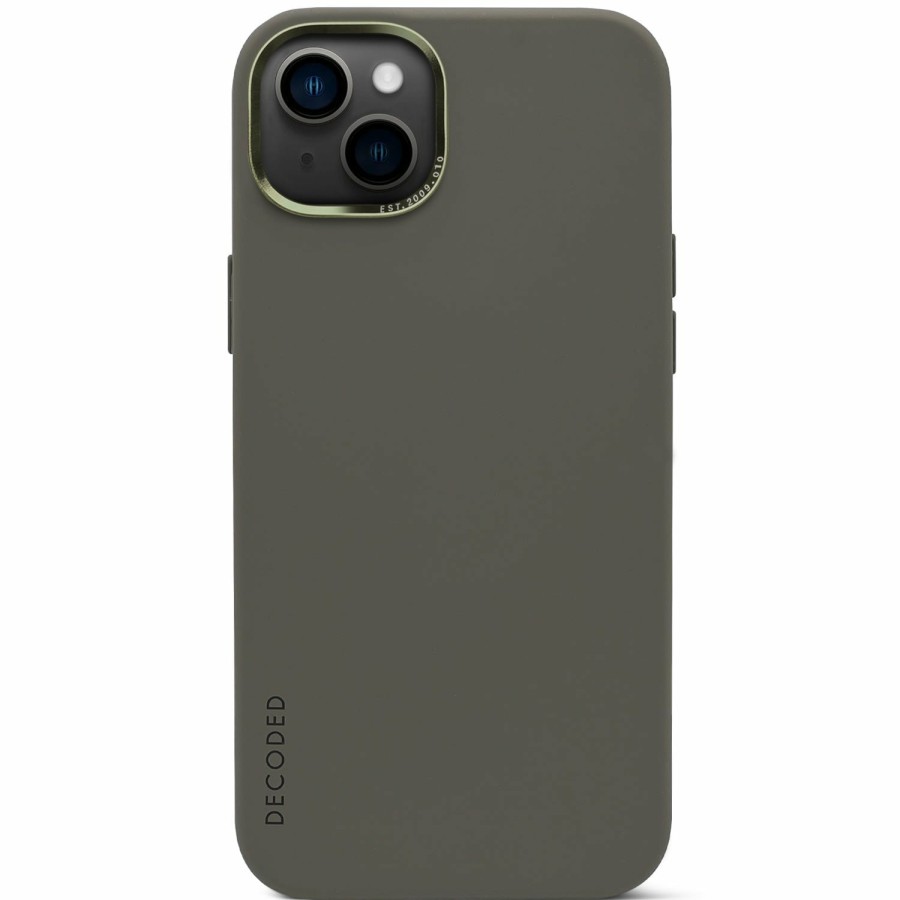 Decoded Siliconen Back Cover - Olive | Iphone 13 Series