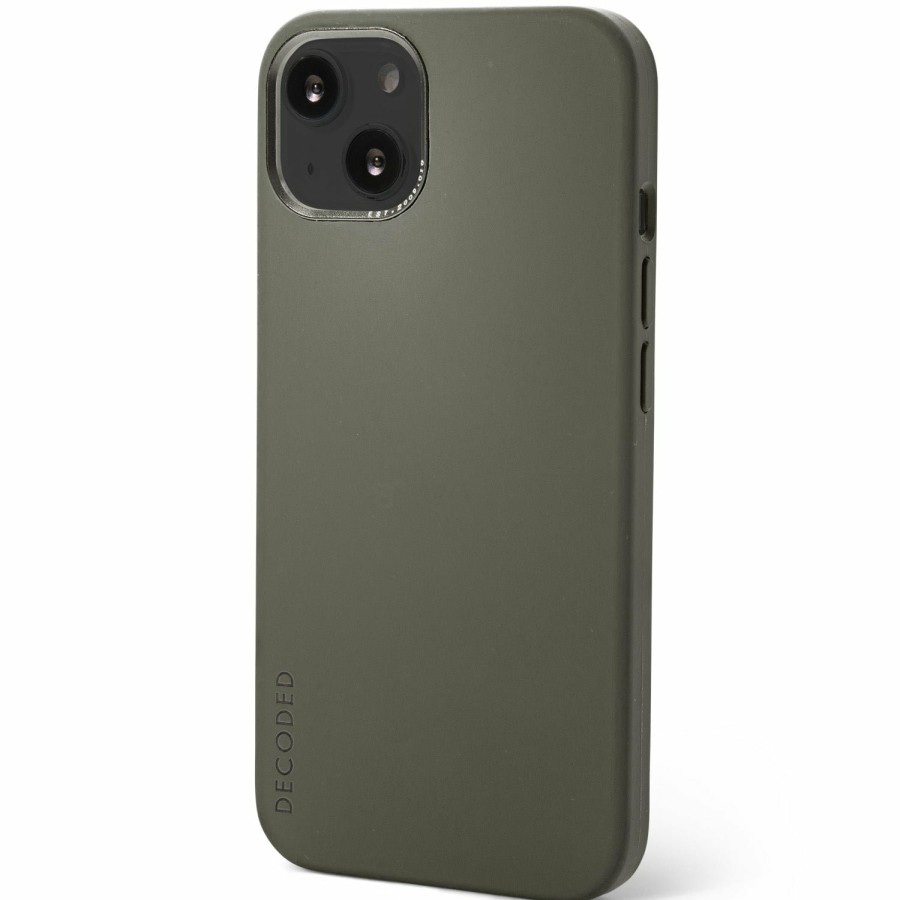 Decoded Siliconen Back Cover - Olive | Iphone 13 Series