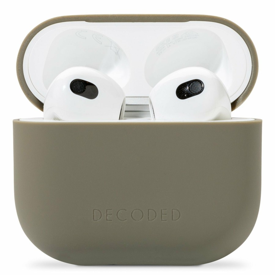 Decoded Siliconen Aircase Lite - Olive | Airpods