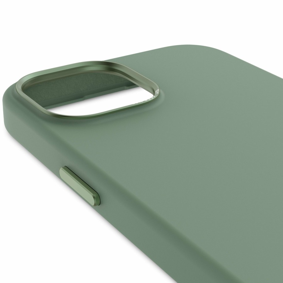 Decoded Antimicrobial Siliconen Back Cover - Sage Leaf Green | Iphone 15 Series