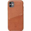 Decoded Leren Back Cover Card Case - Brown | Iphone 11 Series