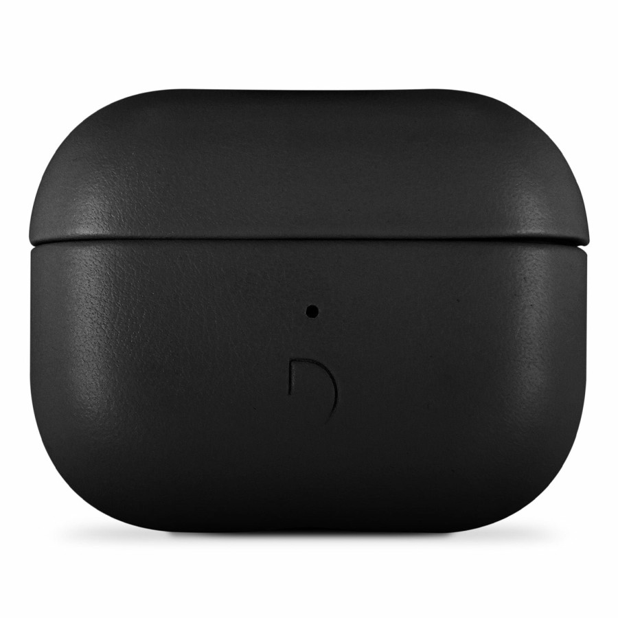 Decoded Leren Aircase - Black | Airpods Pro