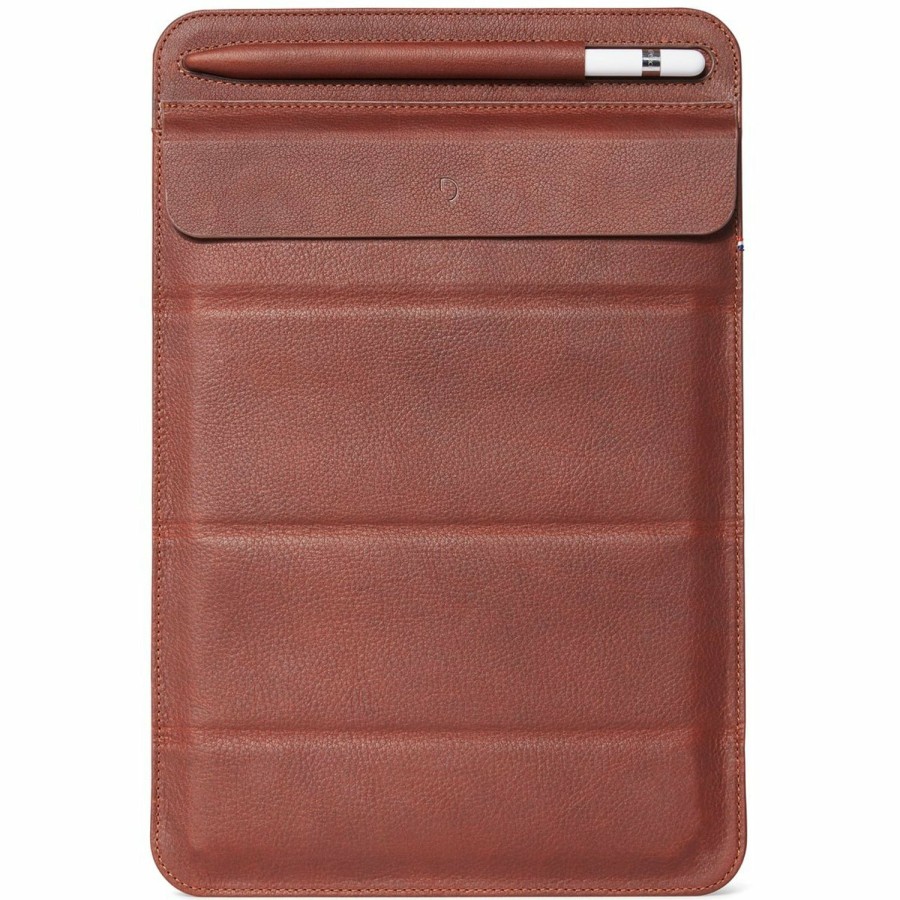 Decoded Leren Foldable Sleeve - Oak Brown | Ipad Pro