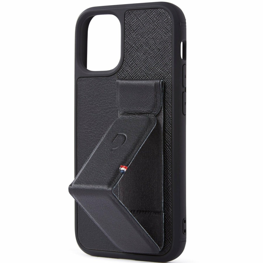 Decoded Leren Stand Case Split - Black | Iphone 12 Series