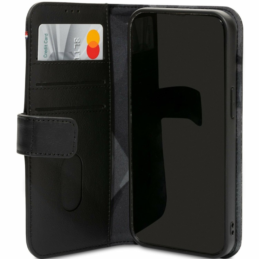 Decoded Leren Detachable Wallet - Black | Iphone 13 Series