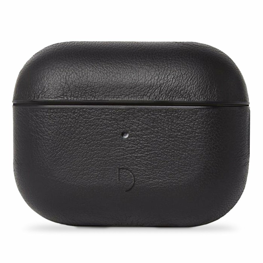 Decoded Leren Aircase - Black | Airpods Pro