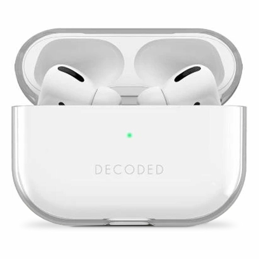 Decoded Siliconen Aircase Pro 1 & 2 - Transparant | Airpods Pro