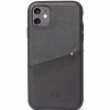 Decoded Leren Back Cover Card Case - Black | Iphone 11 Series