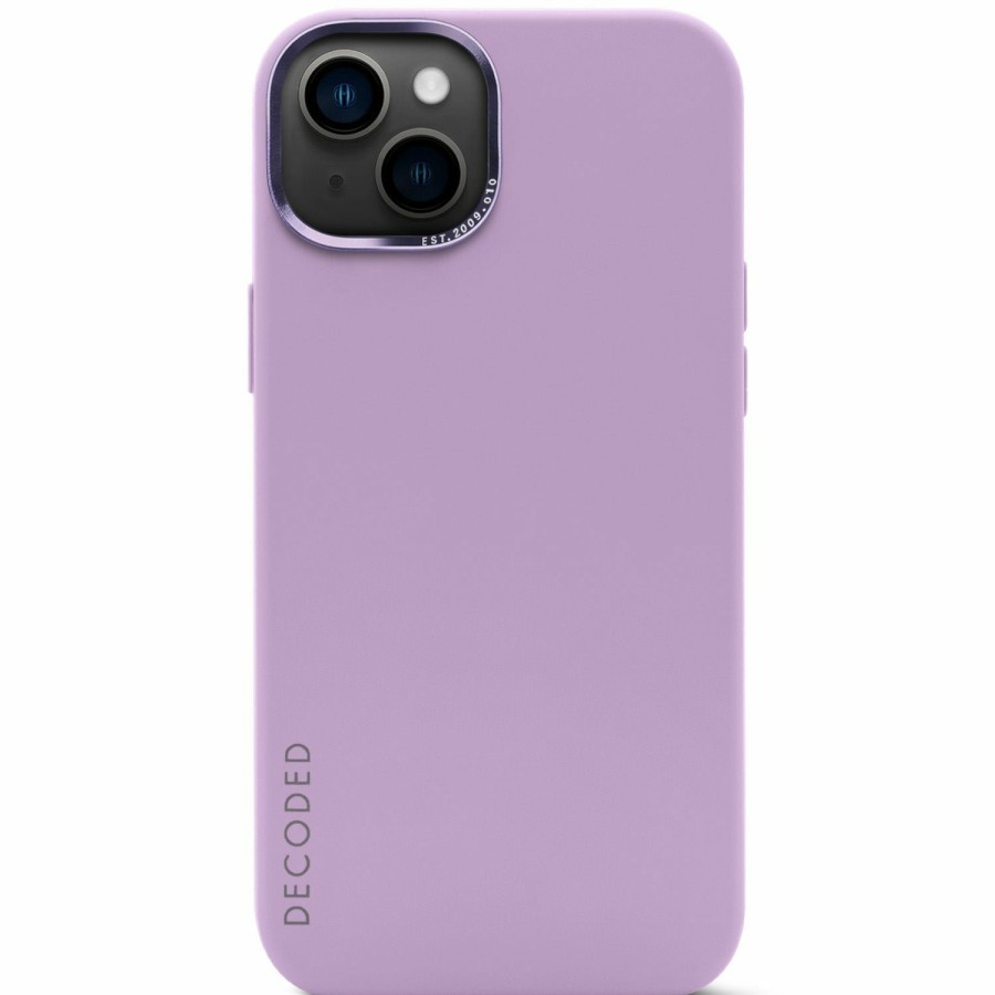 Decoded Antimicrobial Siliconen Back Cover - Lavender | Iphone 14 Series