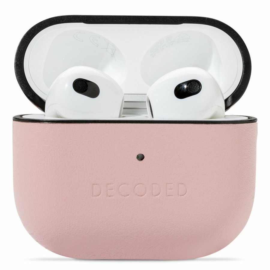 Decoded Leren Aircase Lite - Pink | Airpods