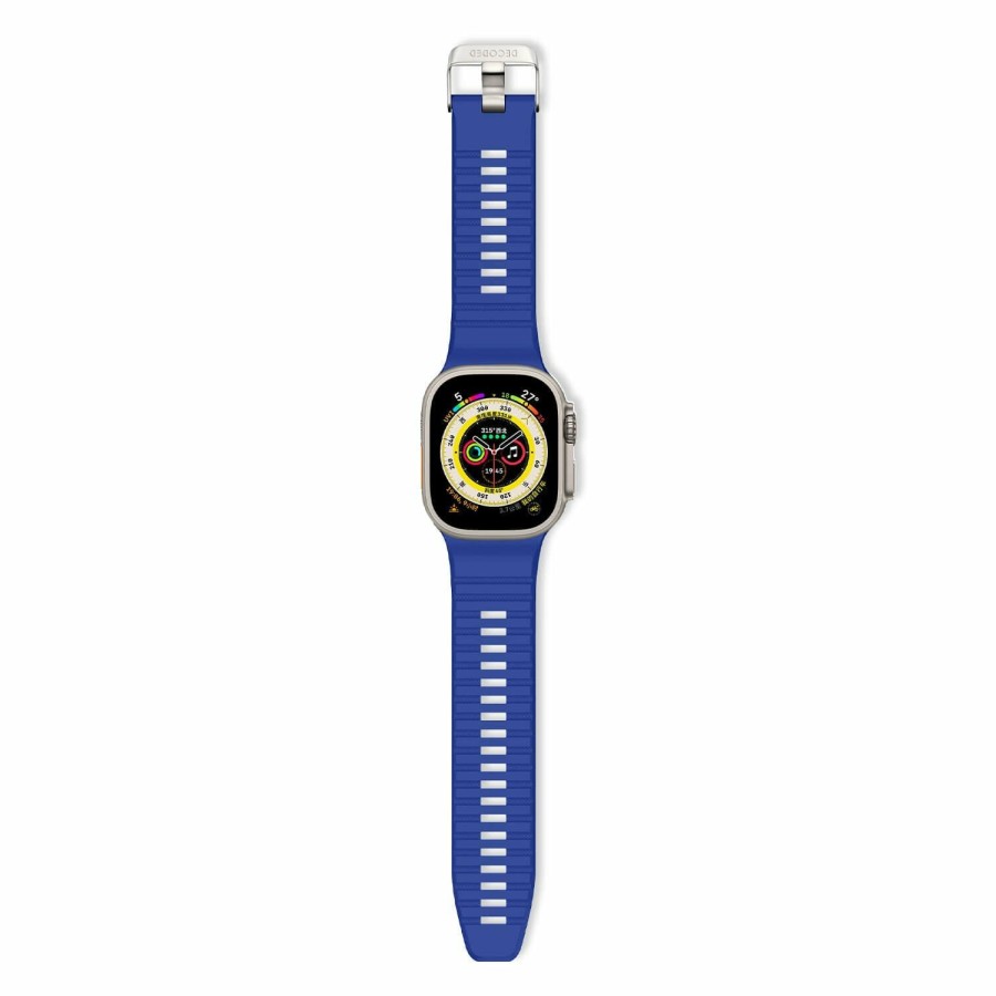 Decoded Sport Silicone Ultra Traction Strap - Galactic Cobalt | Silicone