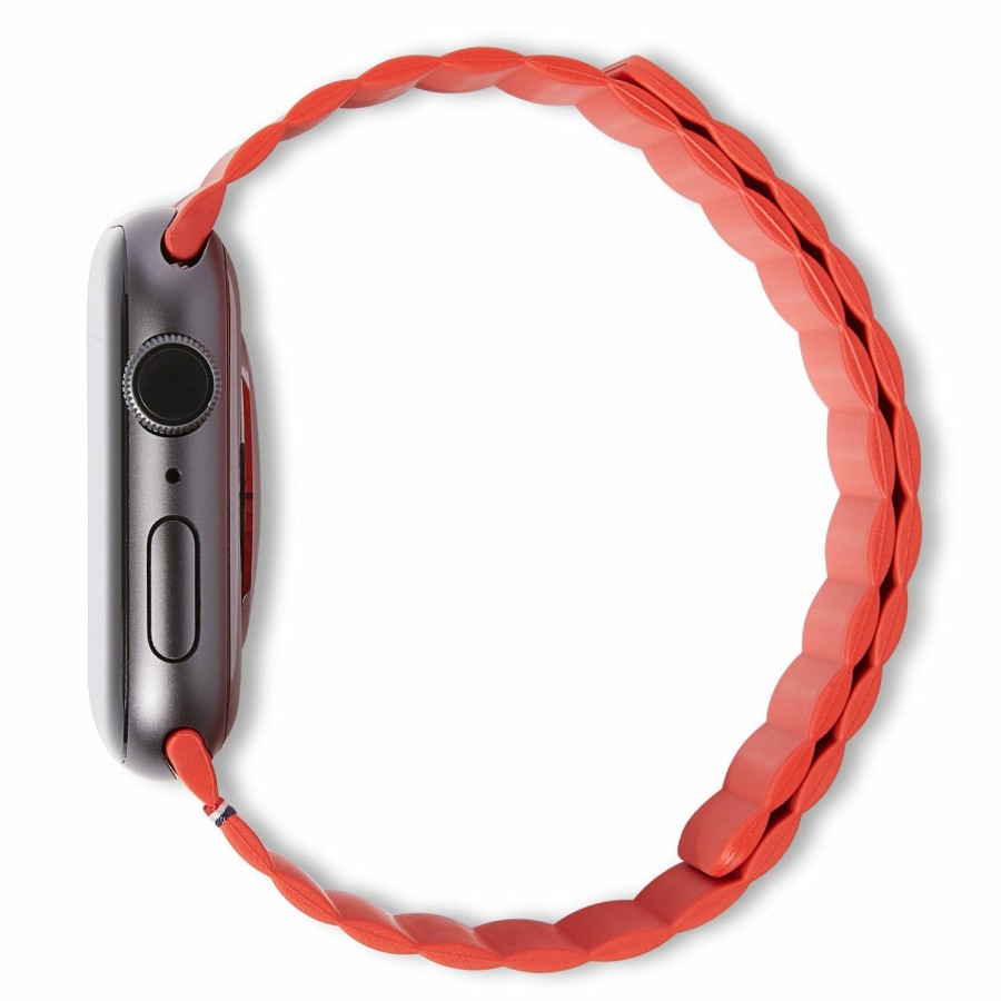 Decoded Silicone Magnetic Traction Strap Lite - Red Brick | Silicone