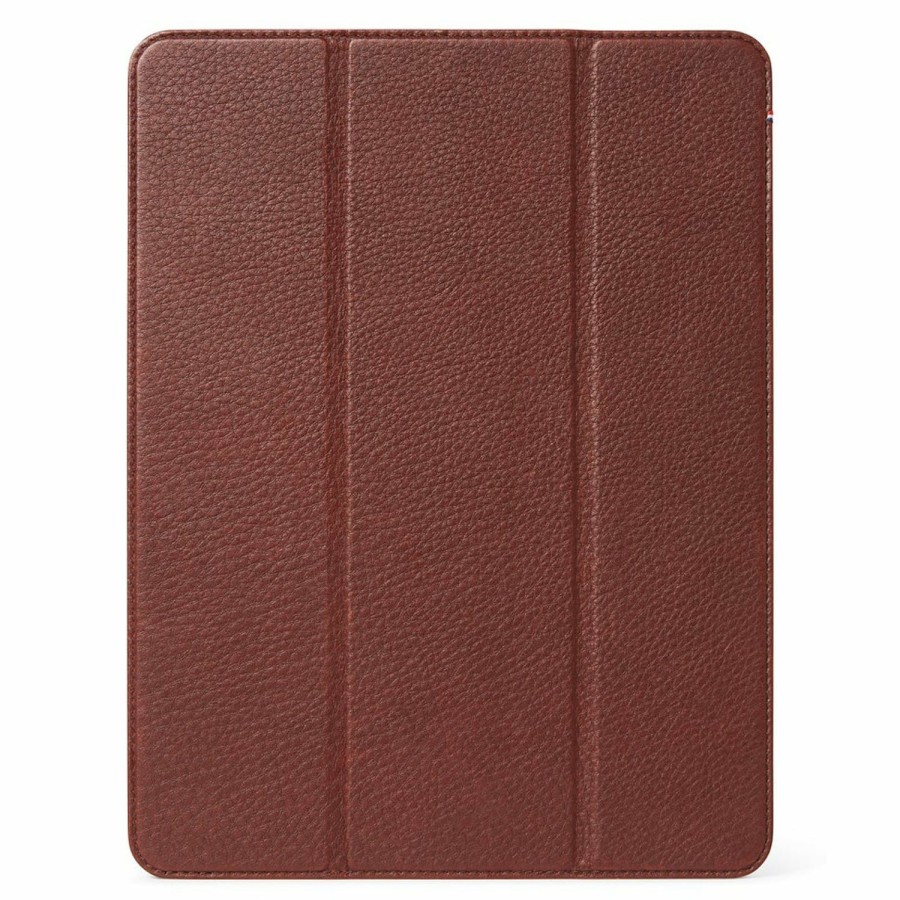 Decoded Leren Slim Cover - Chocolate Brown | Ipad