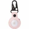 Decoded Leren Airtag Dogclip - Pink | Airtag Dogclips