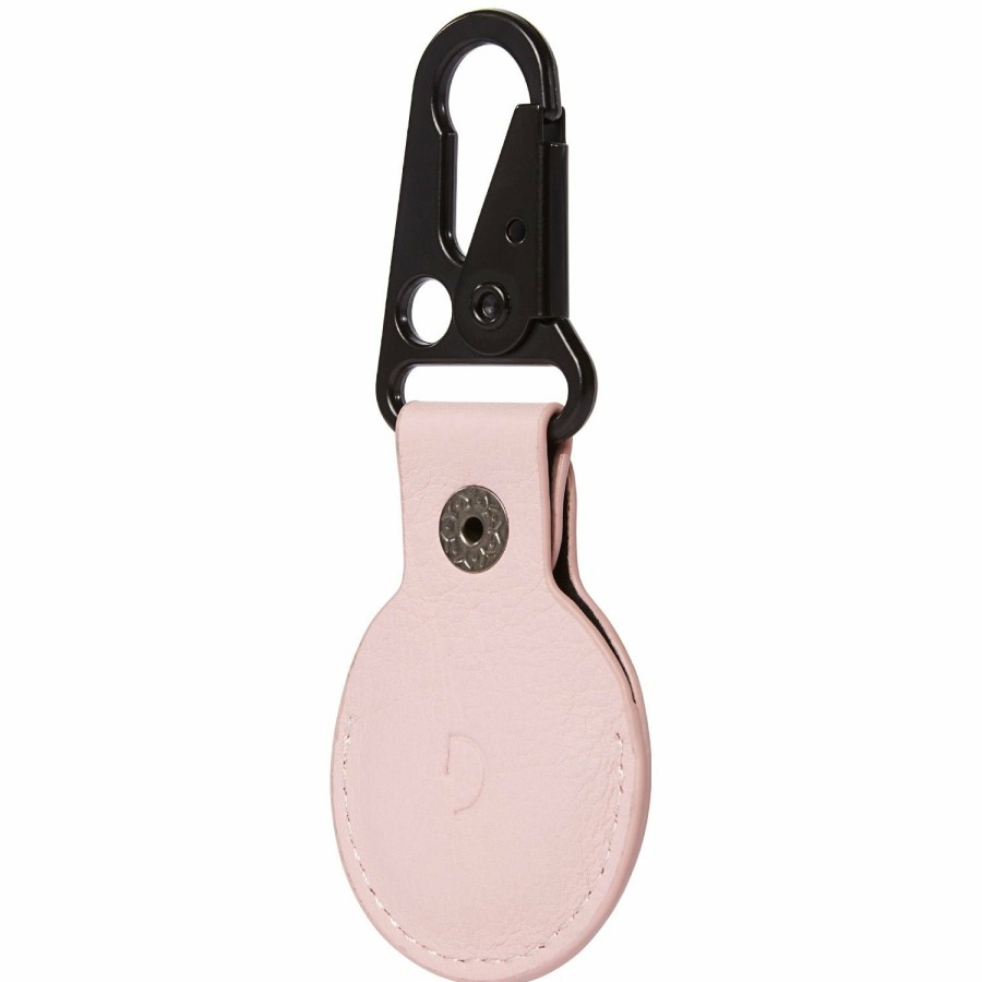 Decoded Leren Airtag Dogclip - Pink | Airtag Dogclips