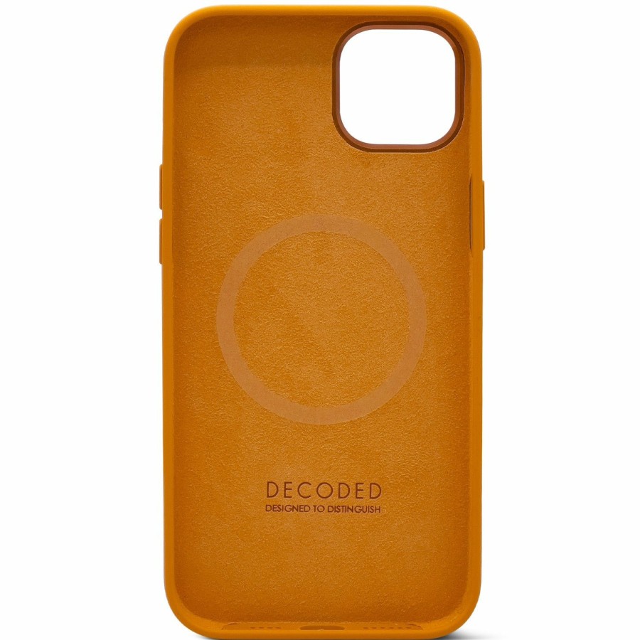 Decoded Antimicrobial Siliconen Back Cover - Apricot | Iphone 14 Series