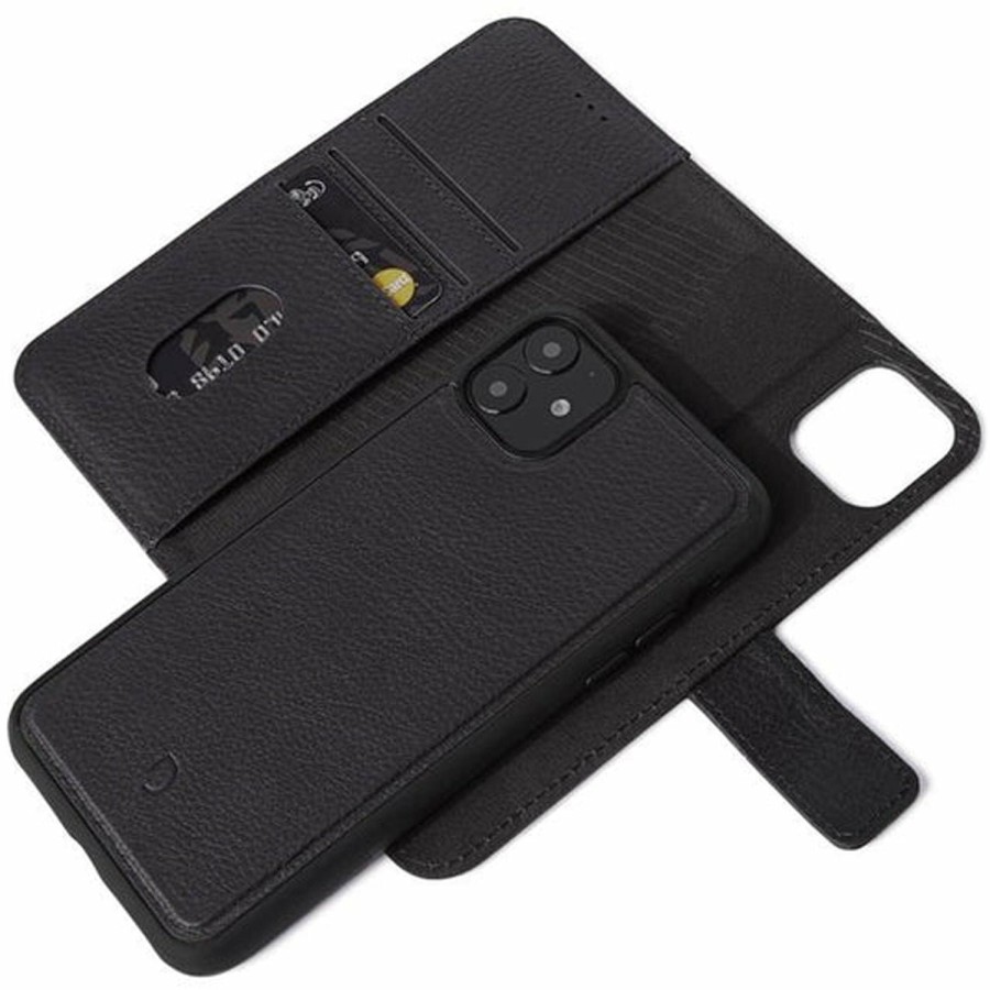 Decoded Leren Detachable Wallet - Black | Iphone 11 Series