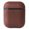 Decoded Leren Aircase 1 & 2 - Cinnamon Brown | Airpods