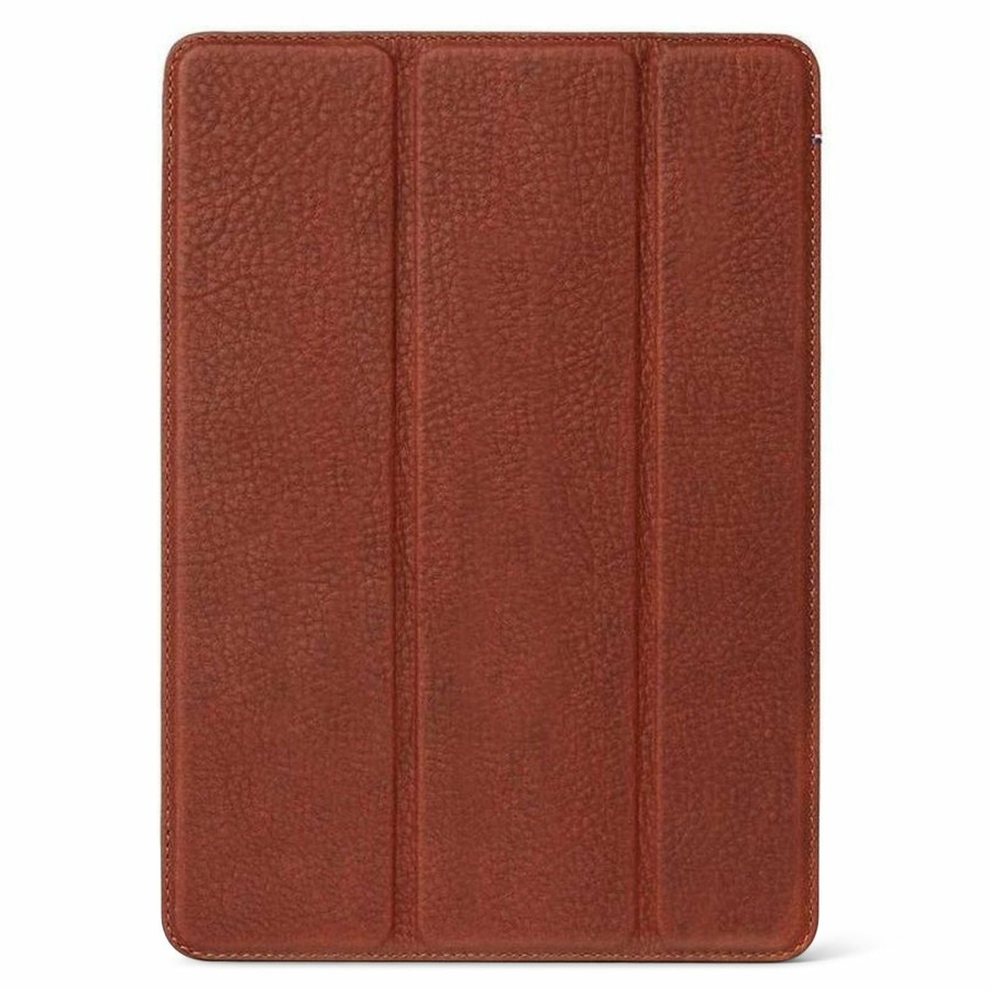 Decoded Leren Slim Cover - Cinnamon Brown | Ipad