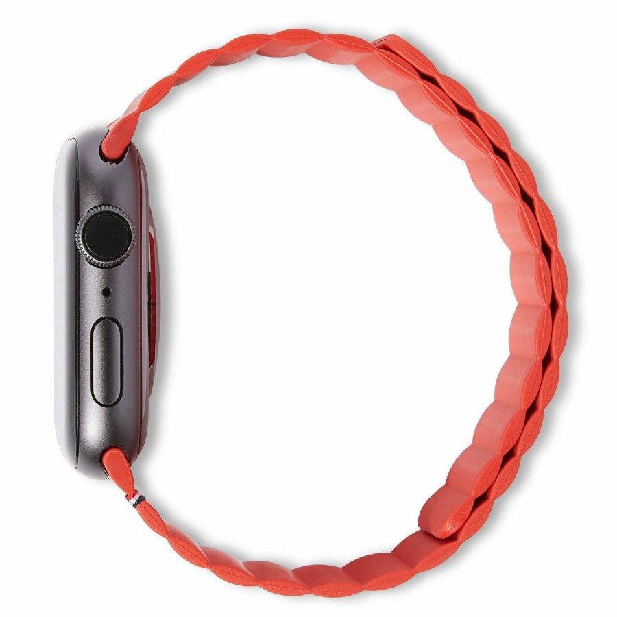 Decoded Silicone Magnetic Traction Strap Lite - Red Brick | Silicone