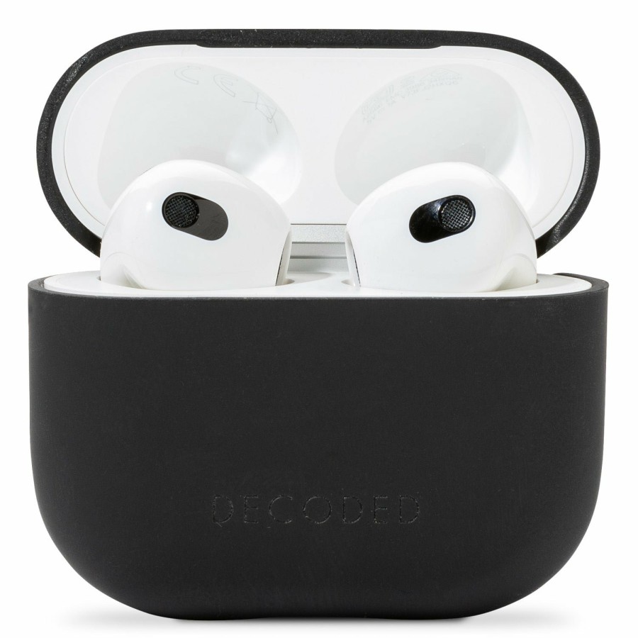 Decoded Siliconen Aircase Lite - Charcoal | Airpods