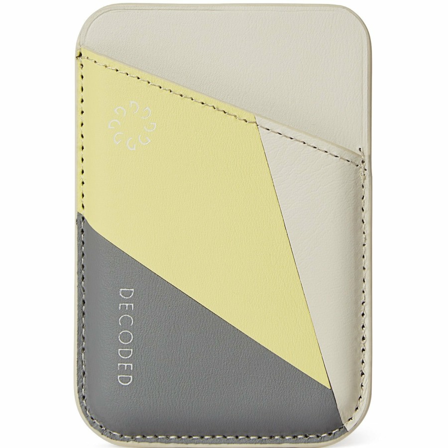 Decoded Leren Card Sleeve - Lime | Card Sleeves