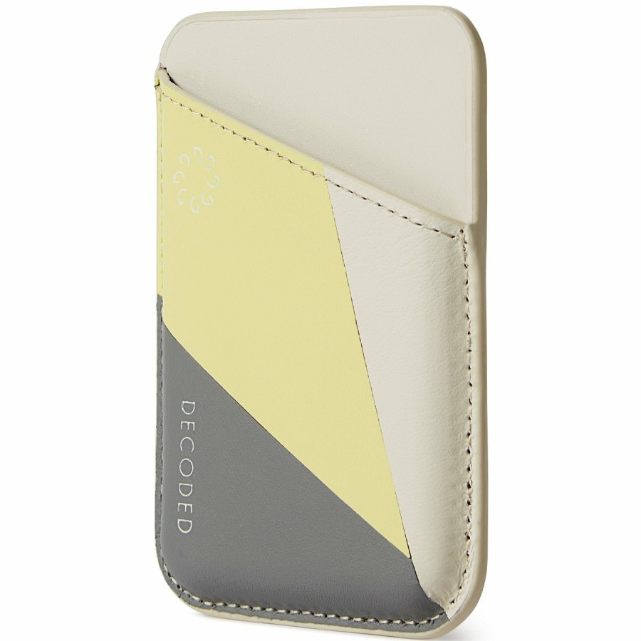 Decoded Leren Card Sleeve - Lime | Card Sleeves