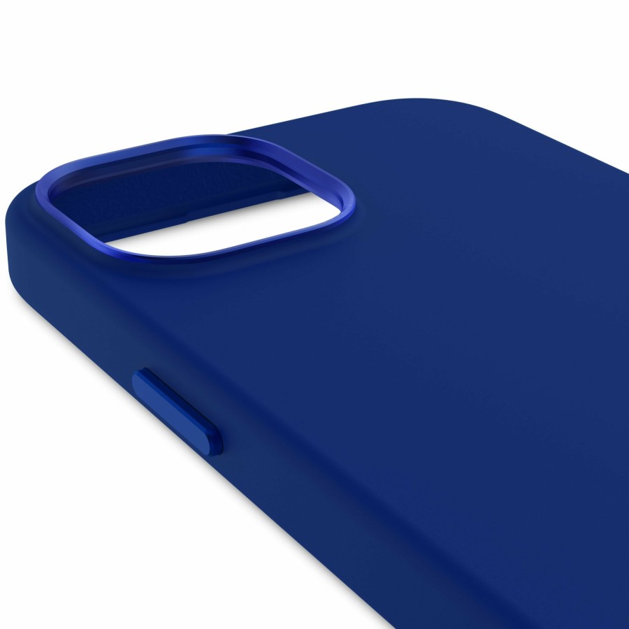 Decoded Antimicrobial Siliconen Back Cover - Galactic Blue | Iphone 15 Series