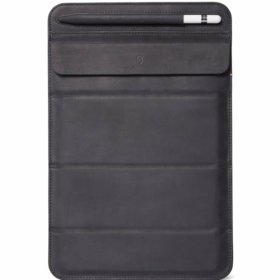 Decoded Leren Foldable Sleeve - Black | Ipad Air