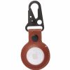 Decoded Leren Airtag Dogclip - Brown | Airtag Dogclips