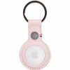 Decoded Leren Airtag Keychain - Pink | Airtag Keychains